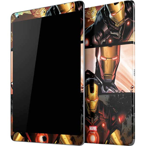 Marvel Iron Man Three Panel iPad Skins